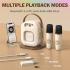 ONIKUMA L7 RGB Home Karaoke Machine Bluetooth-compatible Speaker with 2 Microphone - Beige